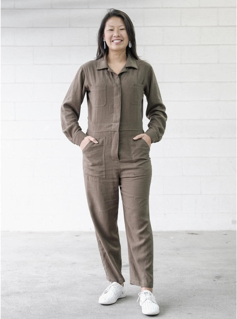 Melrose Boiler Suit Sewing Pattern by Style Arc, US Sizes 0-26-Sewing Pattern-Frankie Rose Fabrics
