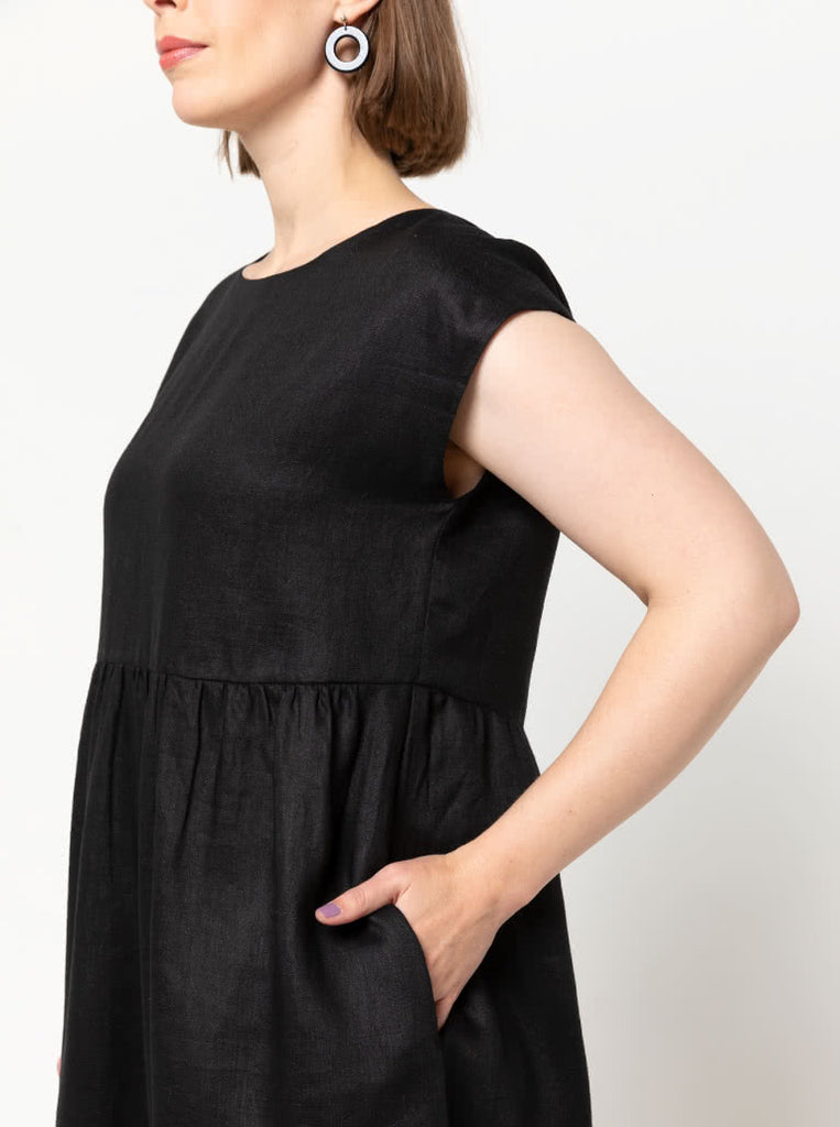 Montana Midi Dress Sewing Pattern by Style Arc, US Sizes 0-26-Sewing Pattern-Frankie Rose Fabrics