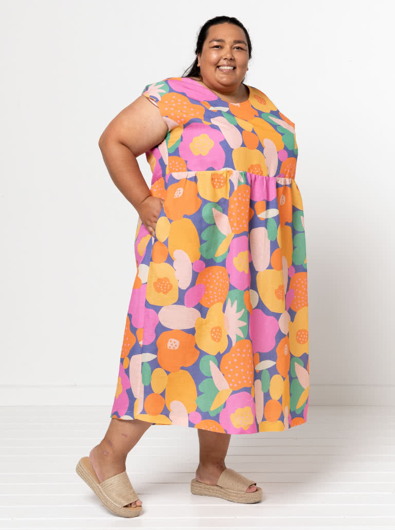 montana midi dress pattern Montana Midi Dress Sewing Pattern by Style Arc, US Sizes 0-26