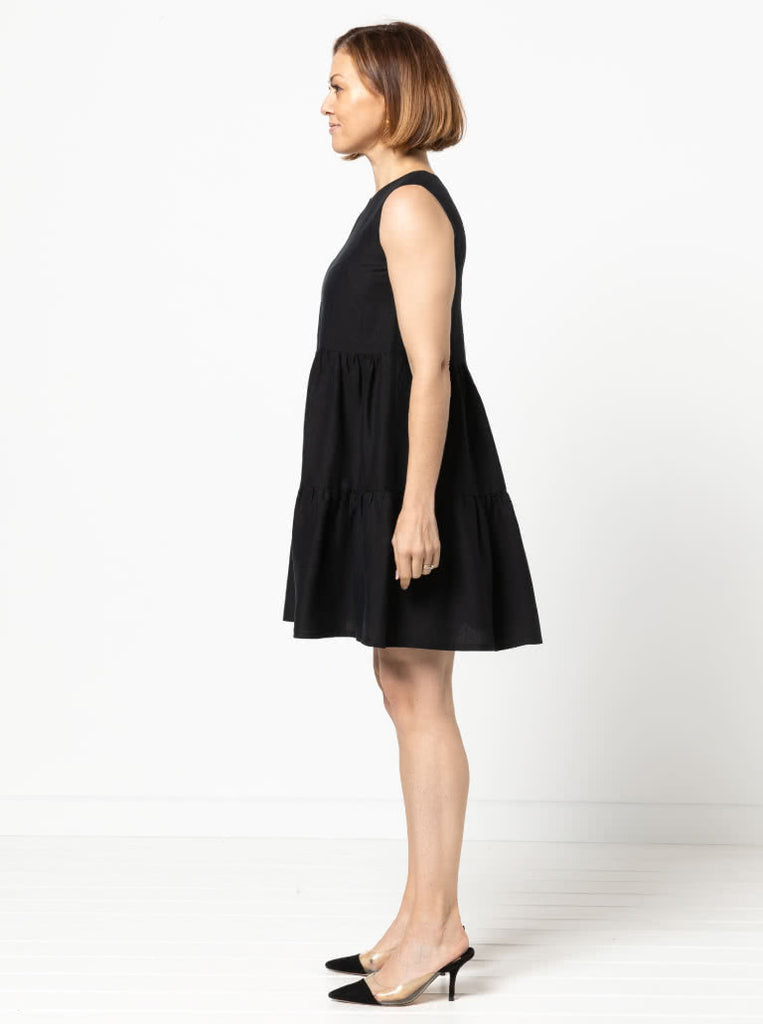 Nova Midi Dress Sewing Pattern by Style Arc, US Sizes 0-26-Sewing Pattern-Frankie Rose Fabrics