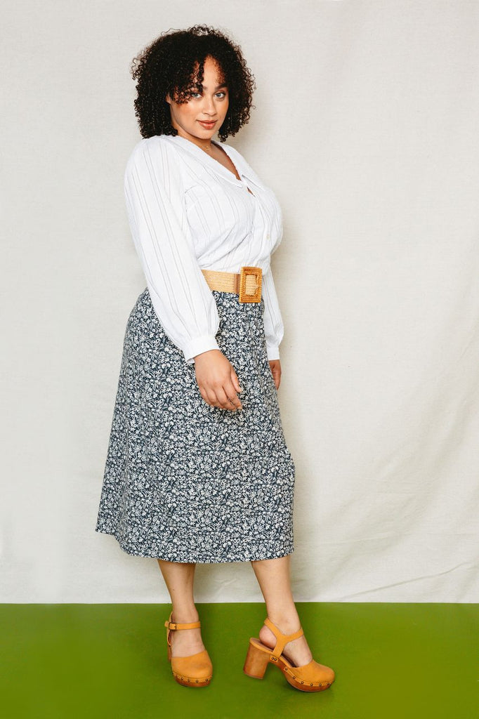 Patina Blouse Sewing Pattern | Frankie Rose Fabrics