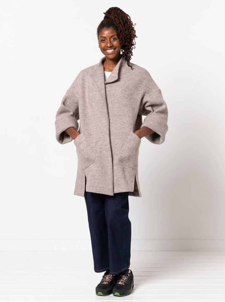 Petra Coat Sewing Pattern by Style Arc, US Sizes 0-18-Sewing Pattern-Frankie Rose Fabrics