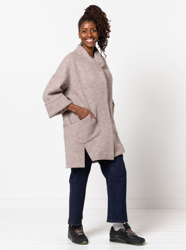 Petra Coat Sewing Pattern by Style Arc, US Sizes 0-18-Sewing Pattern-Frankie Rose Fabrics