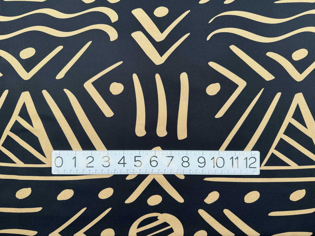 Abstract Organic Cotton Poplin in Recharge-Fabric-Frankie Rose Fabrics