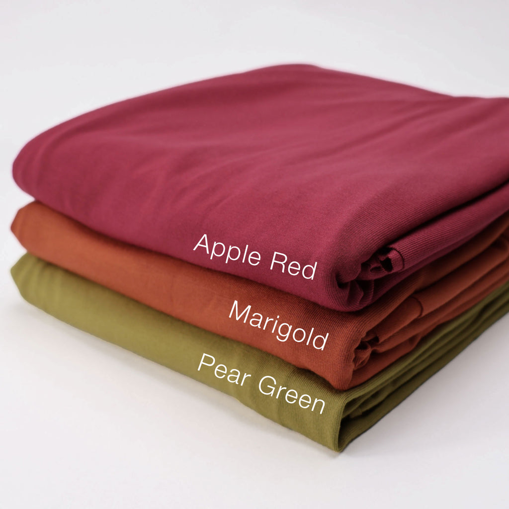 Flowy Bamboo Jersey in Marigold-Fabric-Frankie Rose Fabrics