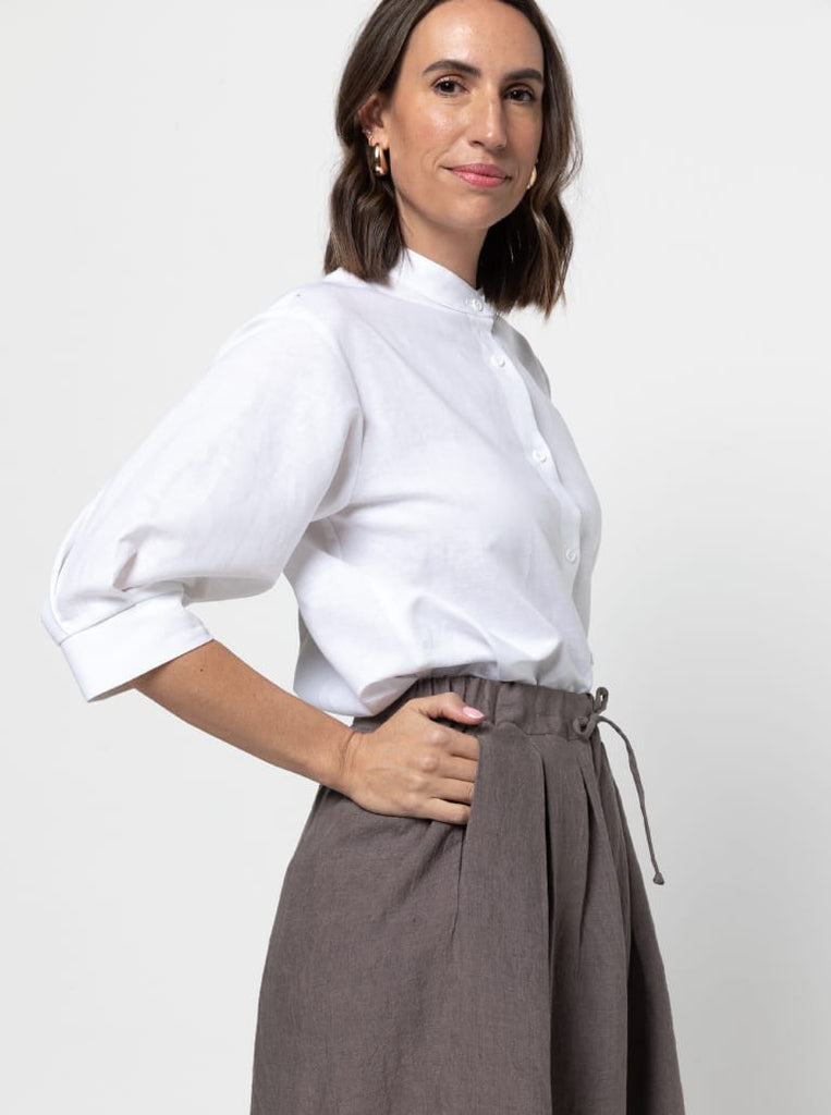 Reeve Woven Culotte Sewing Pattern, US Sizes 0-26-Sewing Pattern-Frankie Rose Fabrics