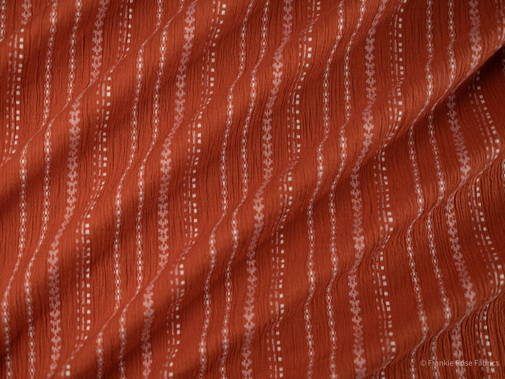 Furoshiki Bag Kit with Athena Gauze in Sienna & Robin's Egg Blue-Kit-Frankie Rose Fabrics