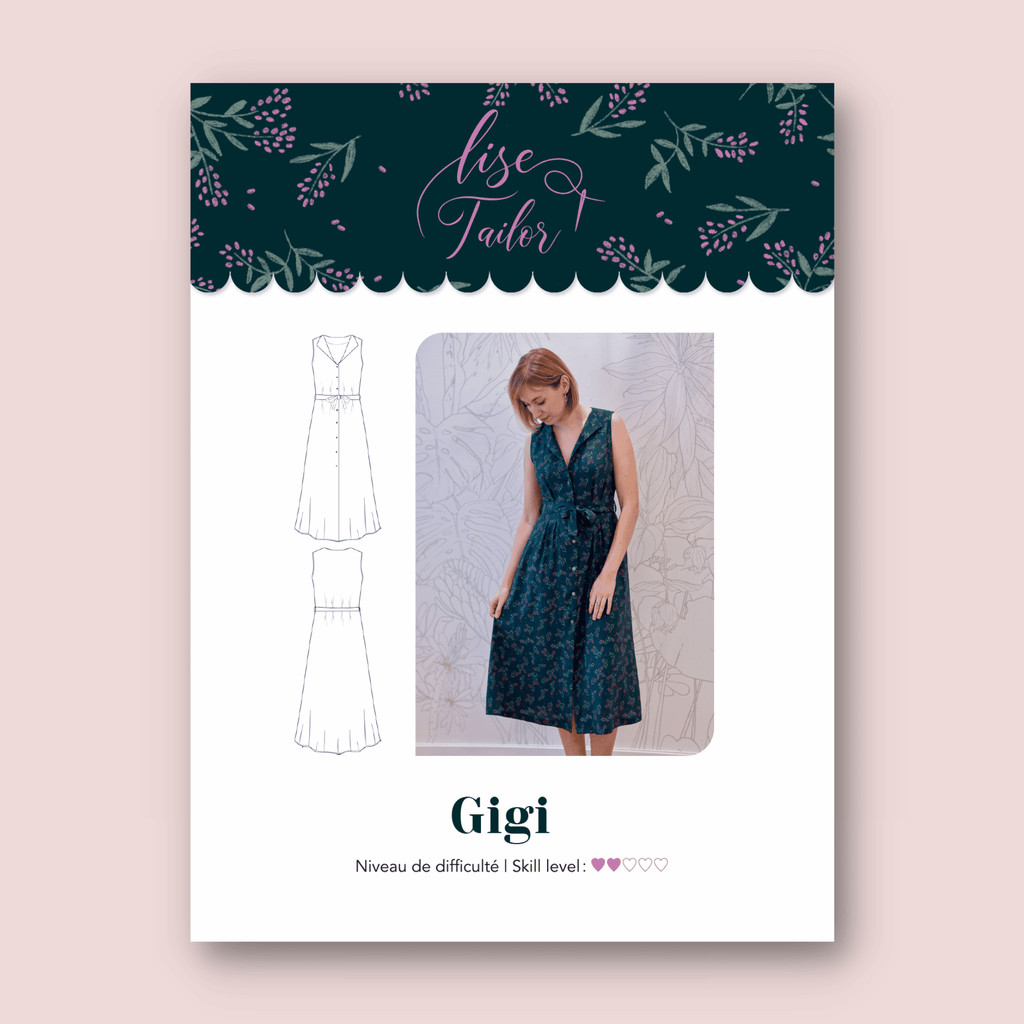 Gigi Dress Sewing Pattern | Frankie Rose Fabrics