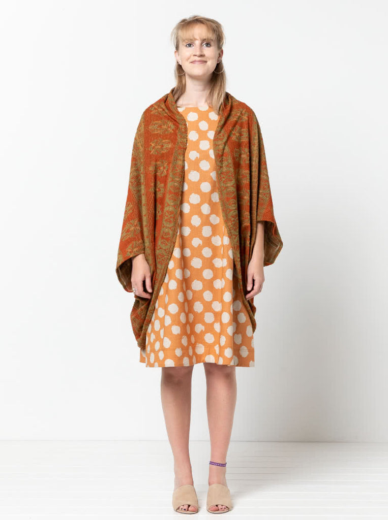 Salma Wrap Sewing Pattern by Style Arc, US Sizes 0-30-Sewing Pattern-Frankie Rose Fabrics