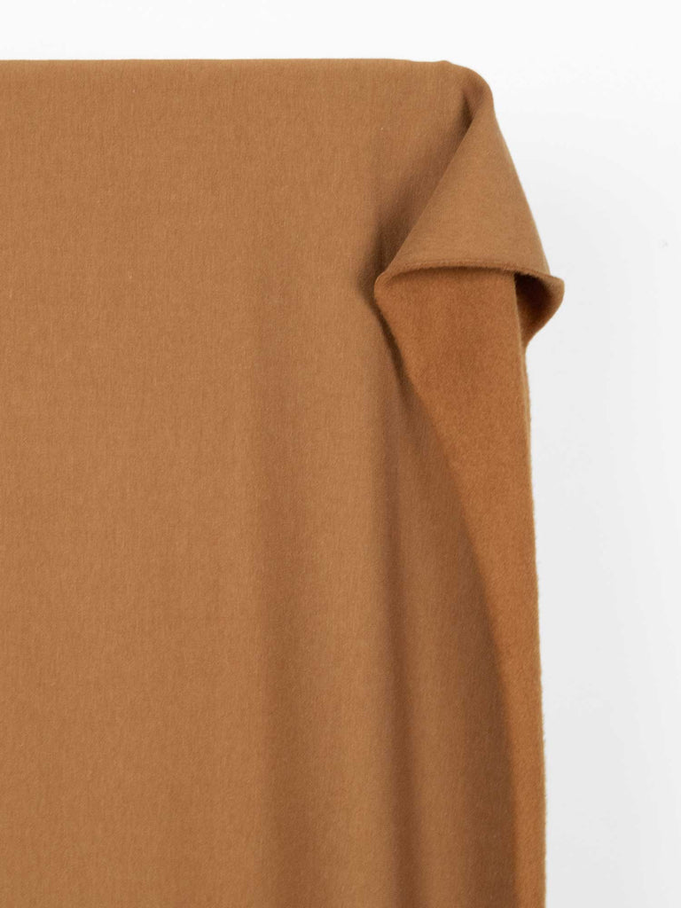 Bamboo Cotton Dream Fleece in Maple-Fabric-Frankie Rose Fabrics