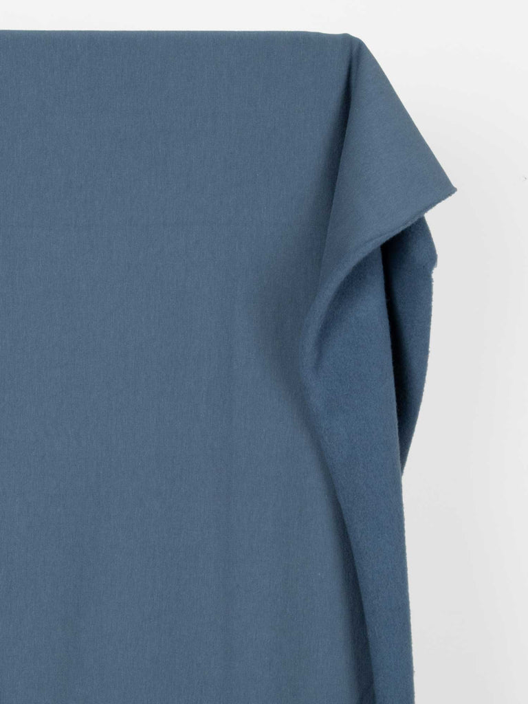 Bamboo Cotton Dream Fleece in Lake-Fabric-Frankie Rose Fabrics