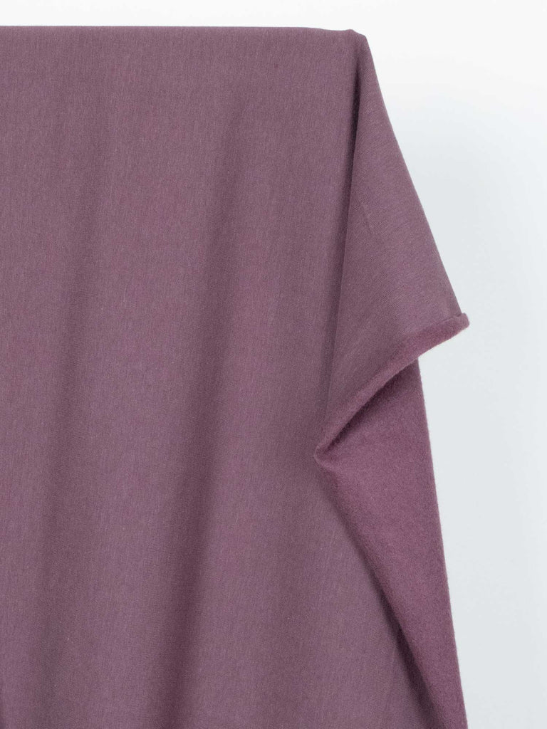 Bamboo Cotton Dream Fleece in Lilac-Fabric-Frankie Rose Fabrics