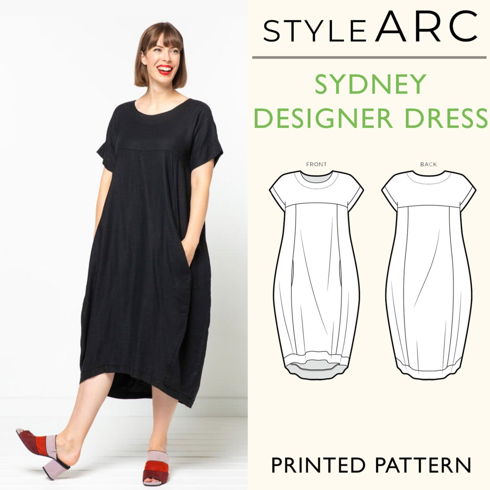 Style Arc Sewing Pattern Sydney Dress