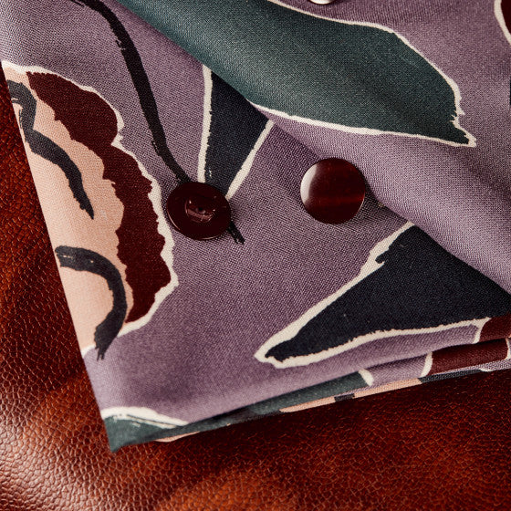 Lightweight Viscose Fabric in Peony Divine Parma-Fabric-Frankie Rose Fabrics