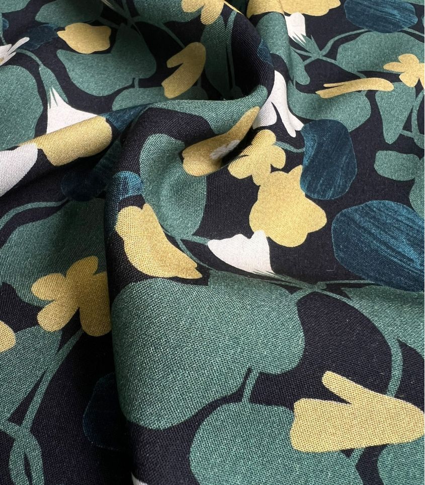 Viscose Challis in Capucine-Fabric-Frankie Rose Fabrics