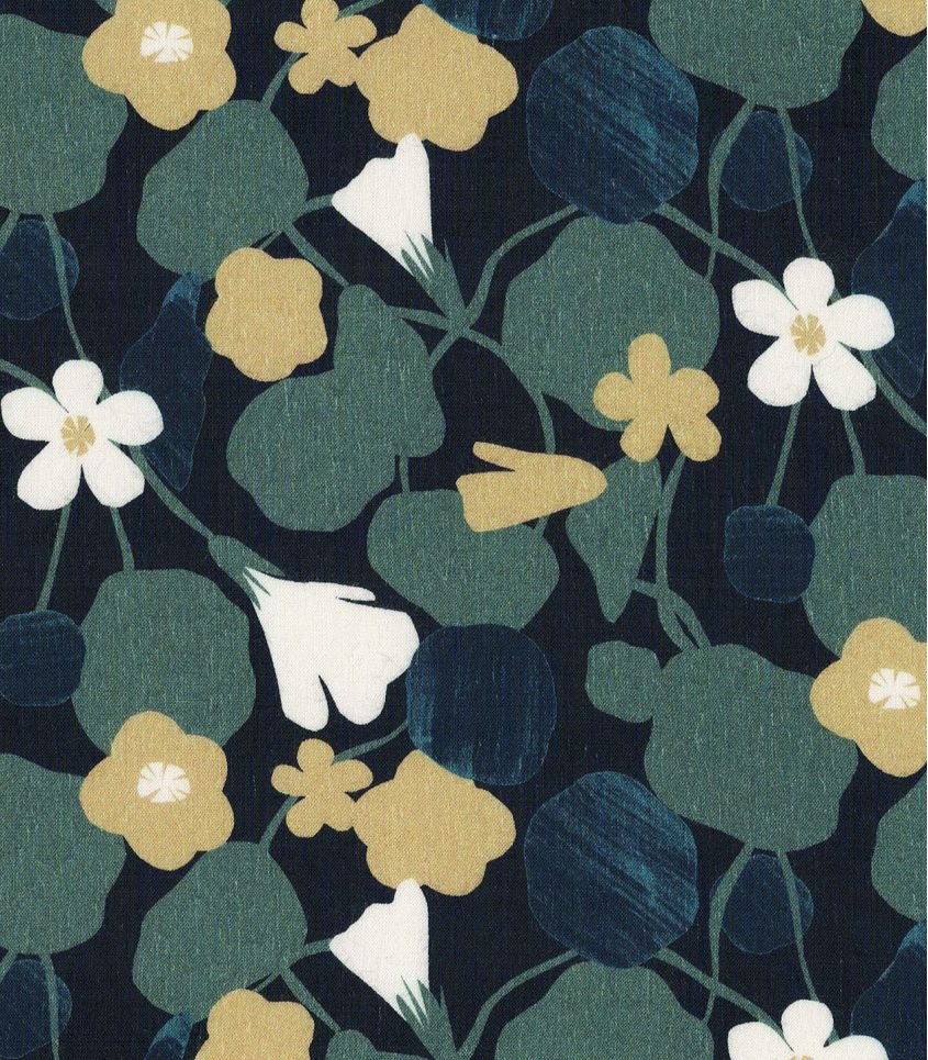 Viscose Challis in Capucine-Fabric-Frankie Rose Fabrics