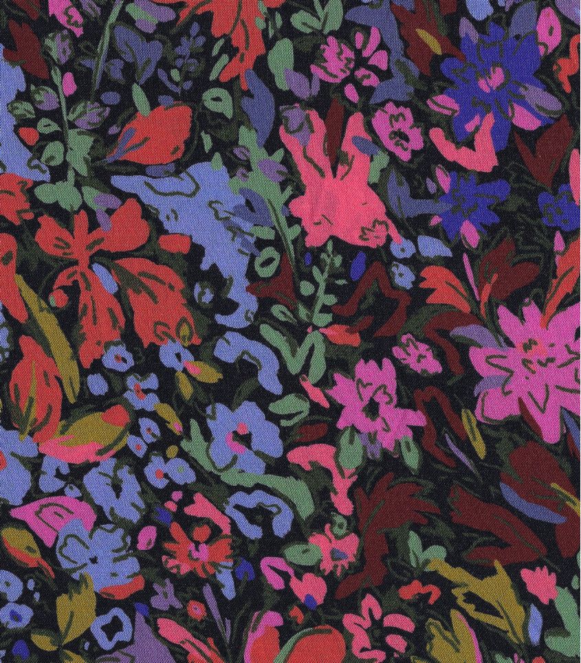 Viscose Rayon Fabric from France in Cleo-Fabric-Frankie Rose Fabrics