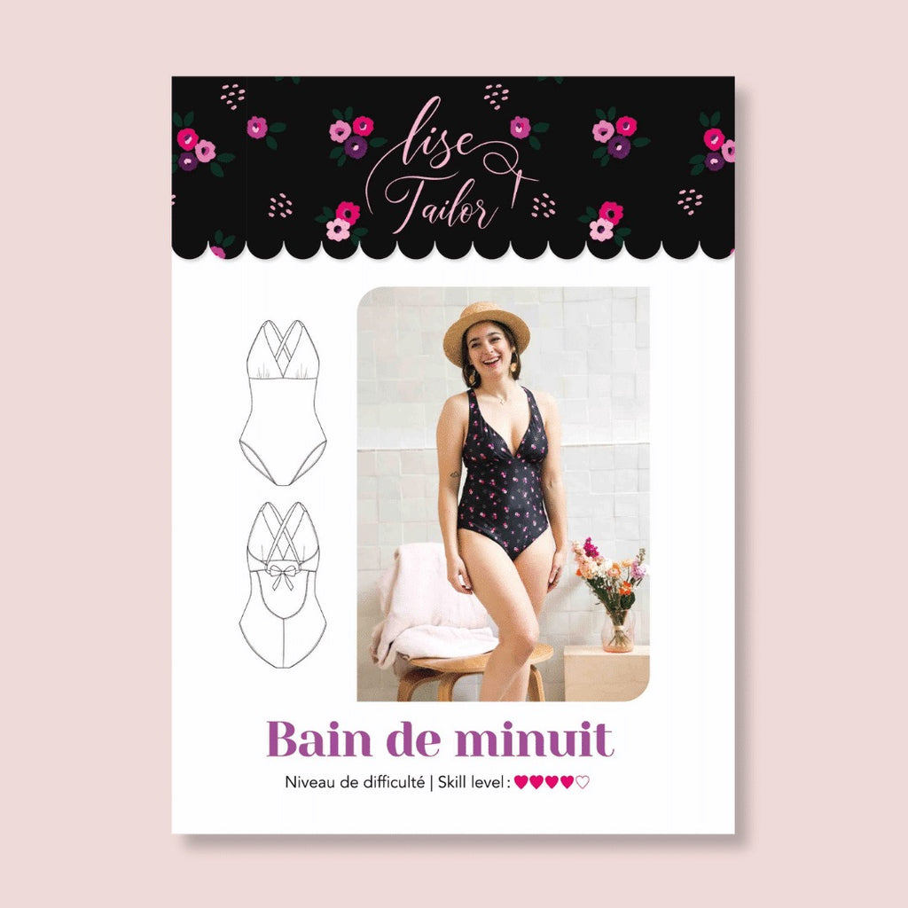 Midnight Bath Swimsuit Pattern | Frankie Rose Fabrics