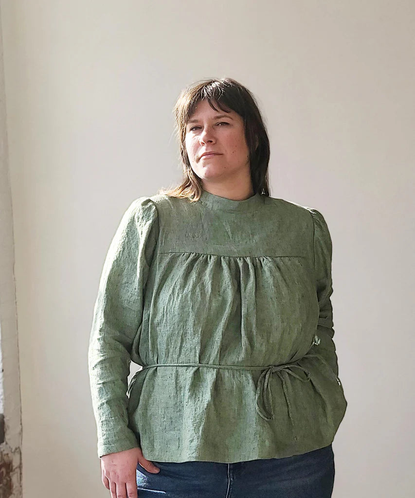 Regalia Blouse Sewing Pattern | Plus Sizes 16-34-Sewing Pattern-Frankie Rose Fabrics