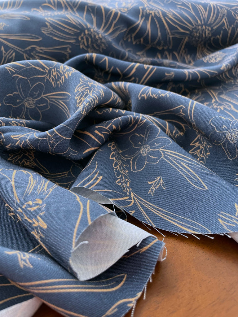 Viscose Rayon Twill in Healing | Frankie Rose Fabrics