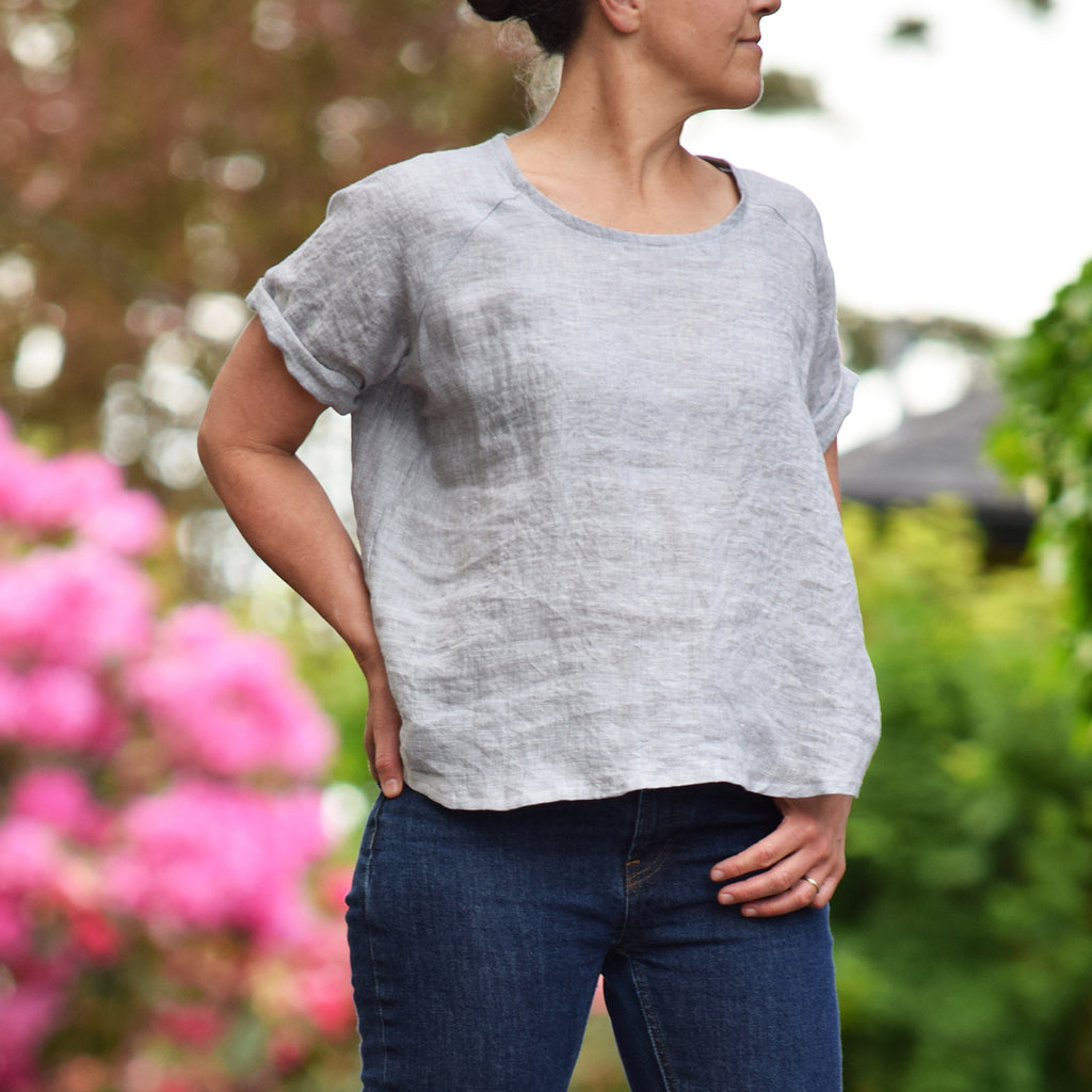 Remy Raglan Top Sewing Pattern | Frankie Rose Fabrics