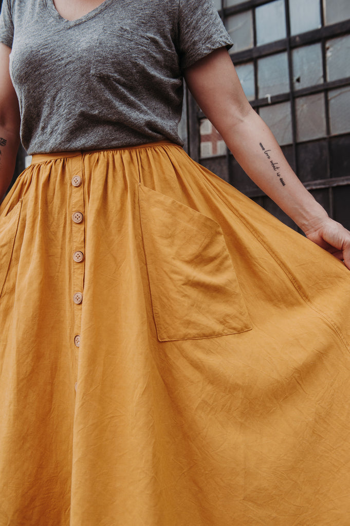 Estuary Skirt Women's Sewing Pattern | Frankie Rose Fabrics