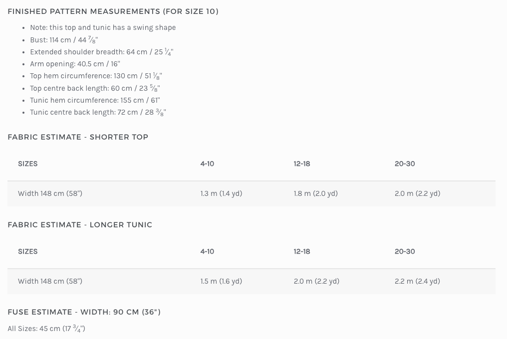 a screenshot of an invoice for a fashion store