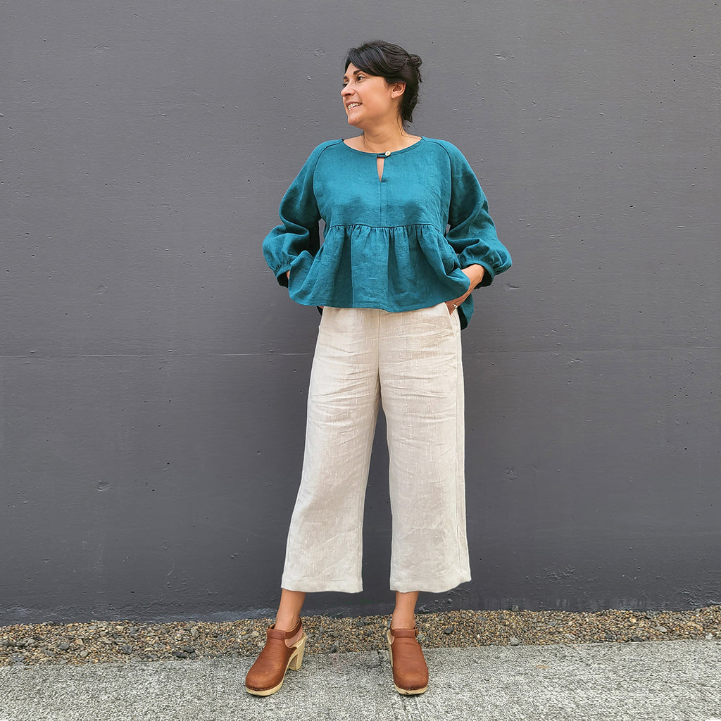 Romey Dress & Blouse Sewing Pattern | Frankie Rose Fabrics