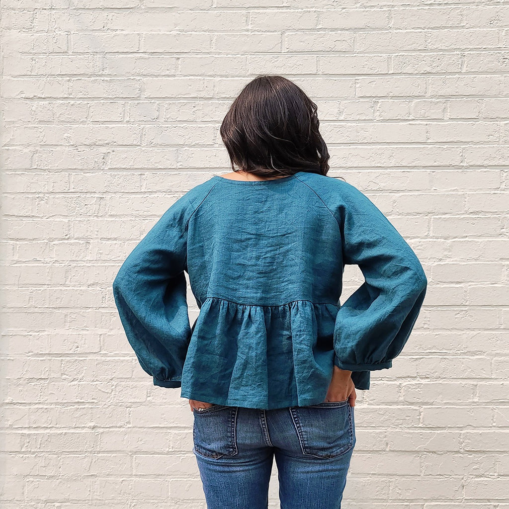 Romey Dress & Blouse Sewing Pattern | Frankie Rose Fabrics