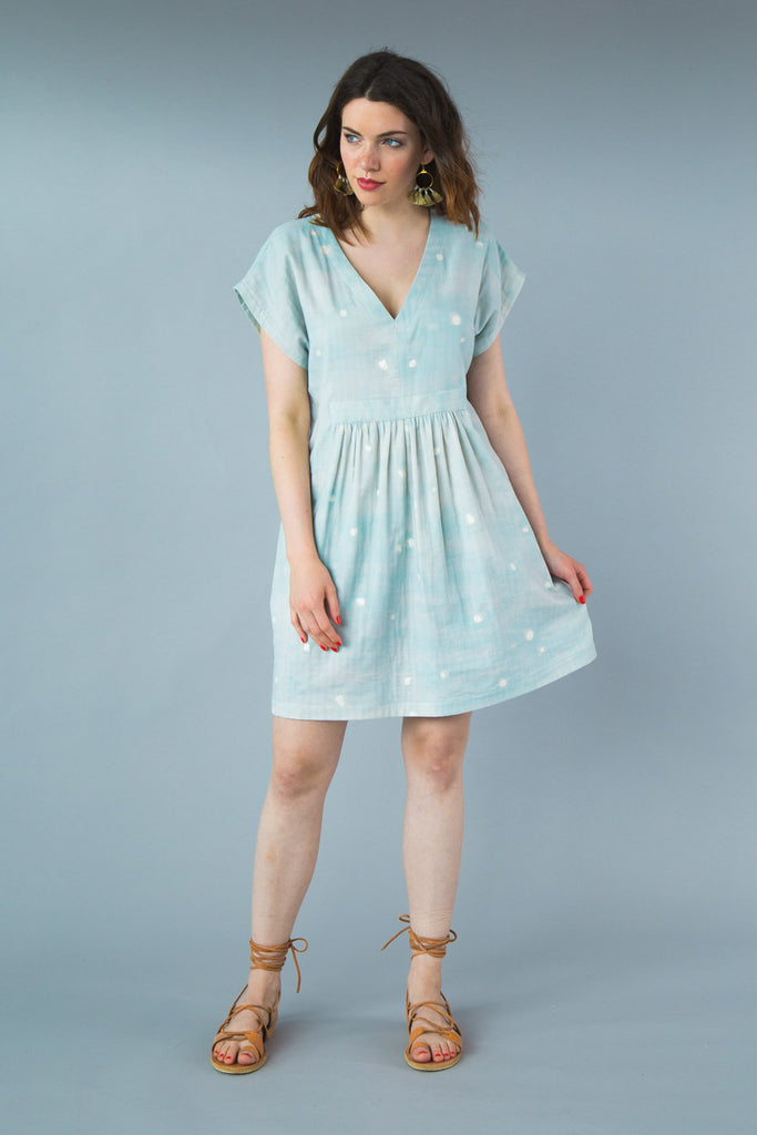 Charlie Caftan Dress Sewing Pattern | Frankie Rose Fabrics