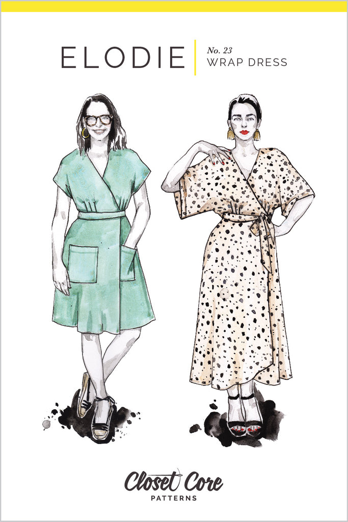 Elodie Dress Women's Sewing Pattern | Frankie Rose Fabrics