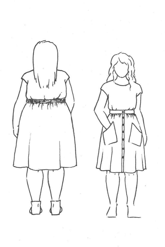 Estuary Skirt Women's Sewing Pattern | Frankie Rose Fabrics