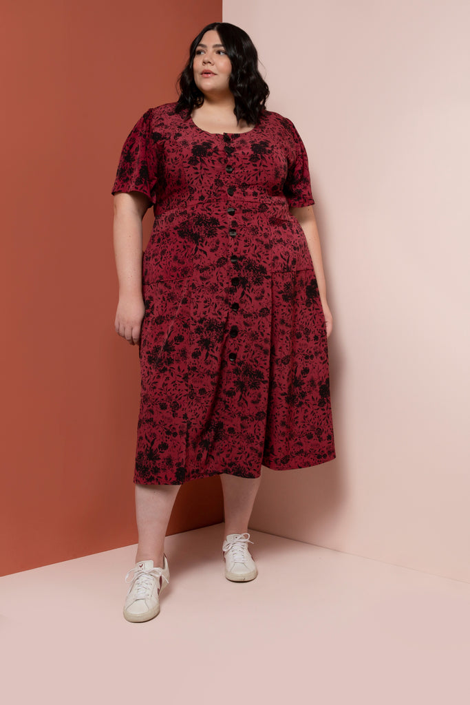 Hughes Dress Sewing Pattern | Frankie Rose Fabrics