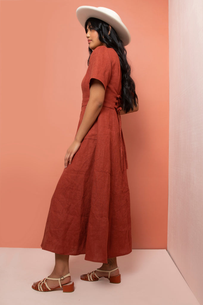 Hughes Dress Sewing Pattern | Frankie Rose Fabrics