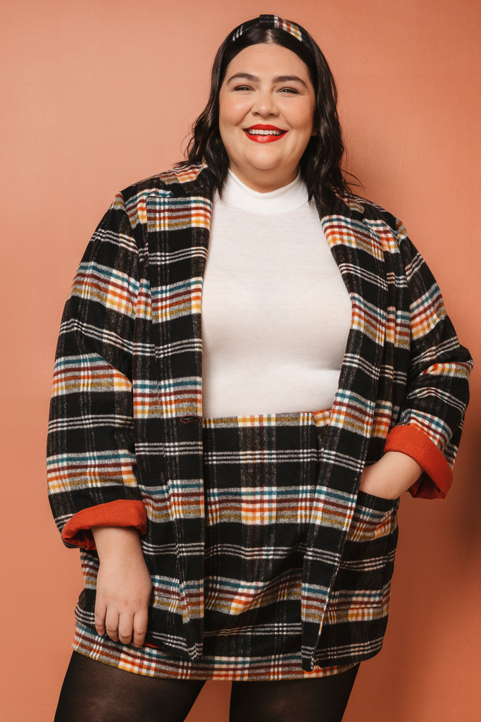 Heather Blazer Sewing Pattern | Frankie Rose Fabrics