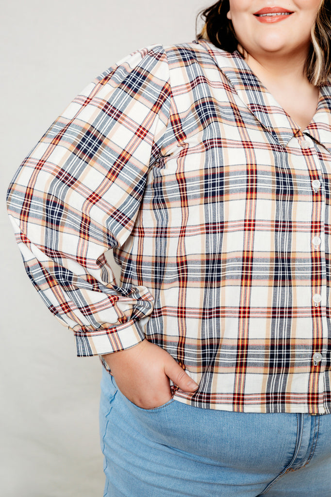 Patina Blouse Sewing Pattern | Frankie Rose Fabrics