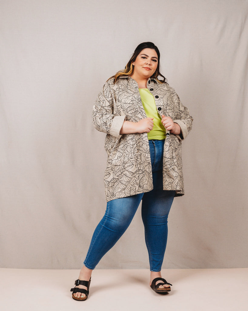 The Ilford Chore Coat Pattern | Frankie Rose Fabrics