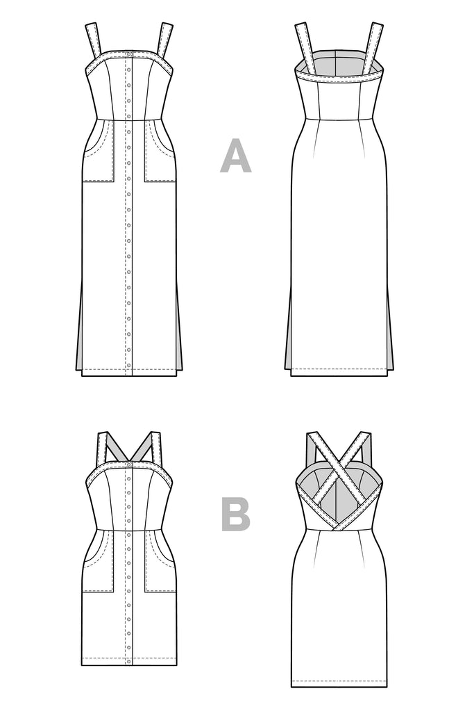 Fiona Sundress Women's Sewing Pattern | Frankie Rose Fabrics