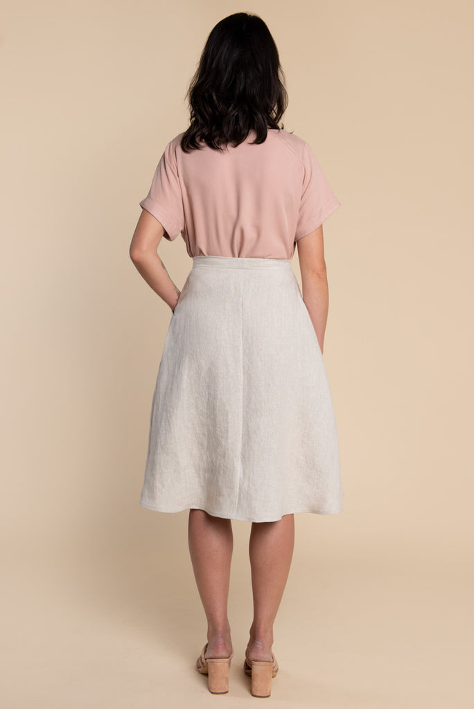 Fiore Wrap Skirt Sewing Pattern | Frankie Rose Fabrics