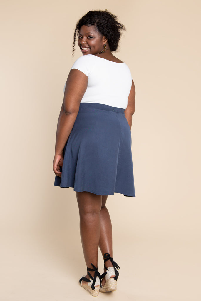 Fiore Wrap Skirt Sewing Pattern | Frankie Rose Fabrics