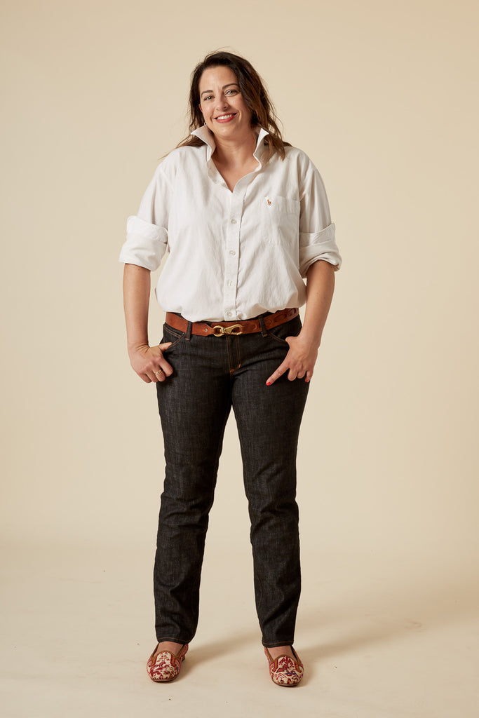 Ginger Skinny Jeans Sewing Pattern | Frankie Rose Fabrics