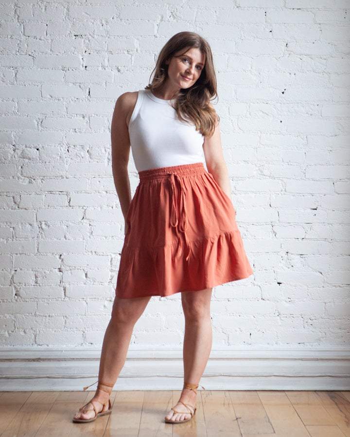 Mave Skirt Plus Size Sewing Pattern | Frankie Rose Fabrics