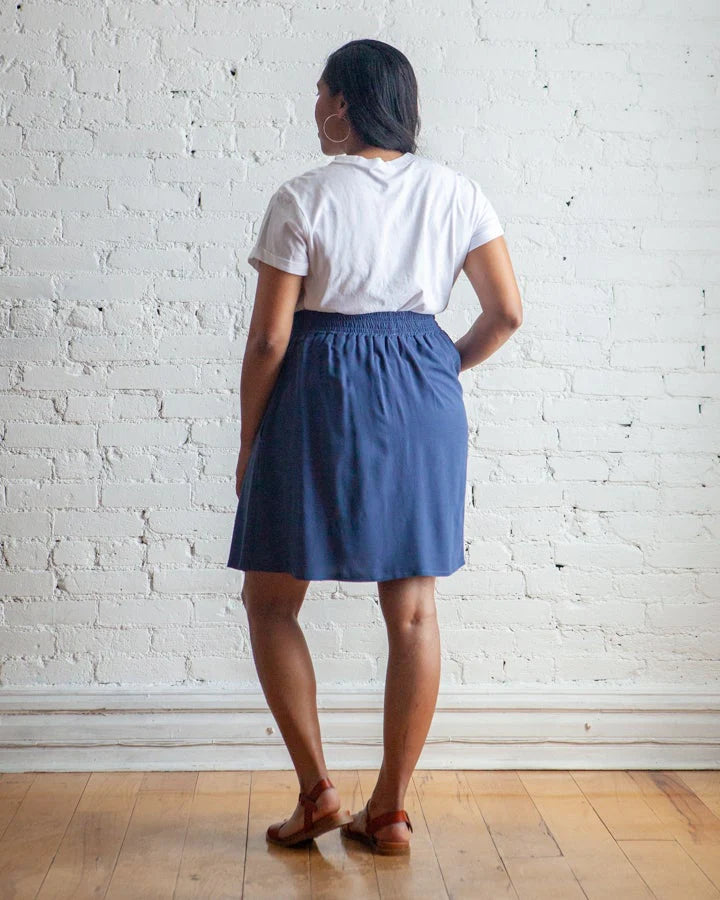 Mave Skirt Plus Size Sewing Pattern | Frankie Rose Fabrics