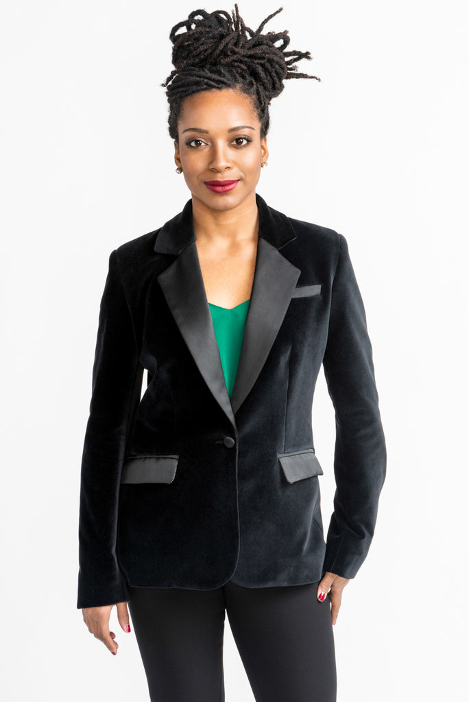 Jasika Blazer Women's Sewing Pattern | Frankie Rose Fabrics