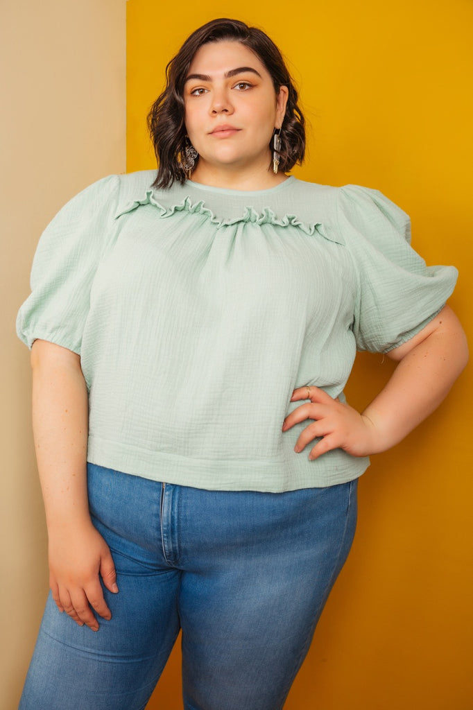 Sagebrush Blouse Pattern | Frankie Rose Fabrics