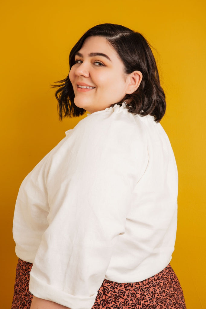 Wilder Gown Dress & Blouse Pattern | Frankie Rose Fabrics