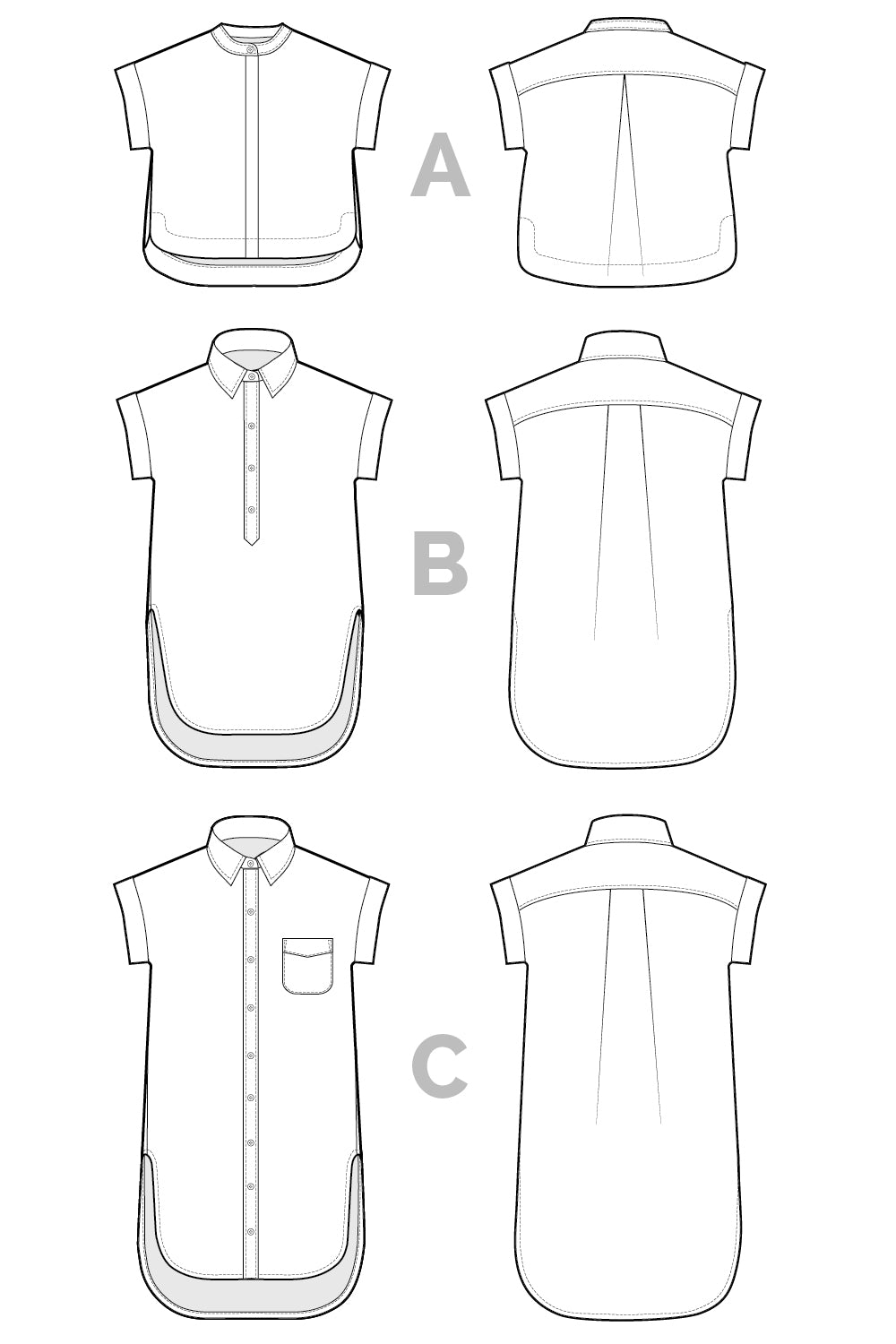 Kalle Dress Women's Sewing Pattern