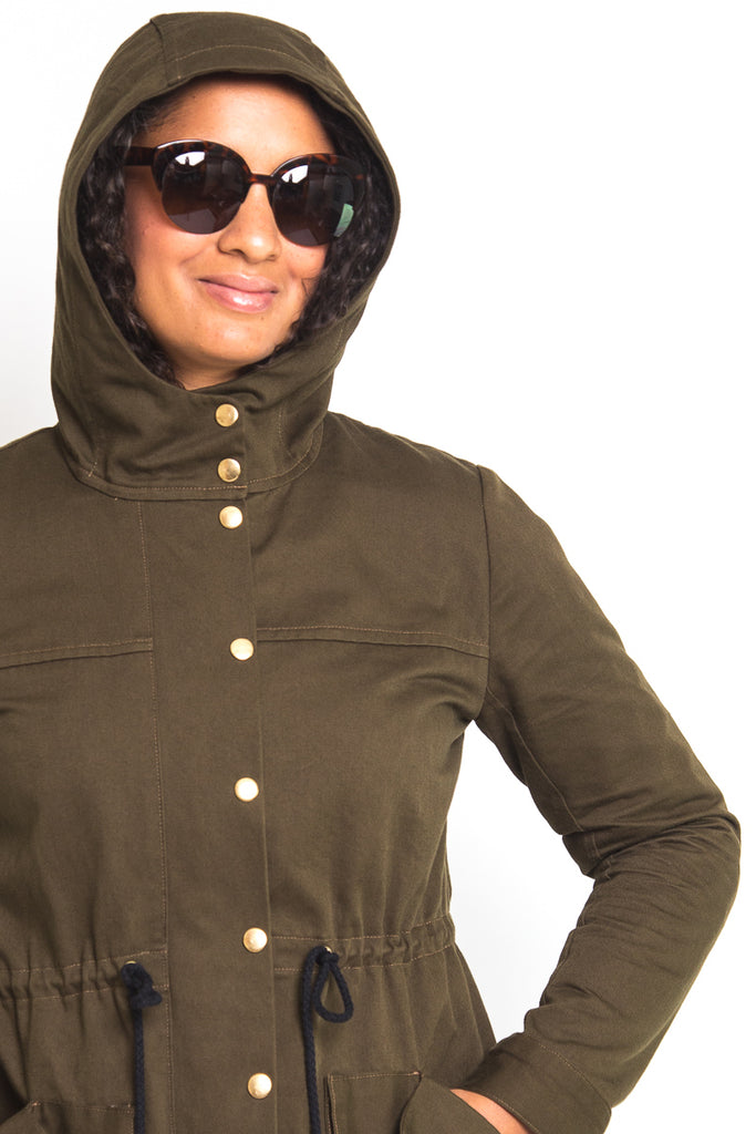 Kelly Anorak Jacket Sewing Pattern | Frankie Rose Fabrics