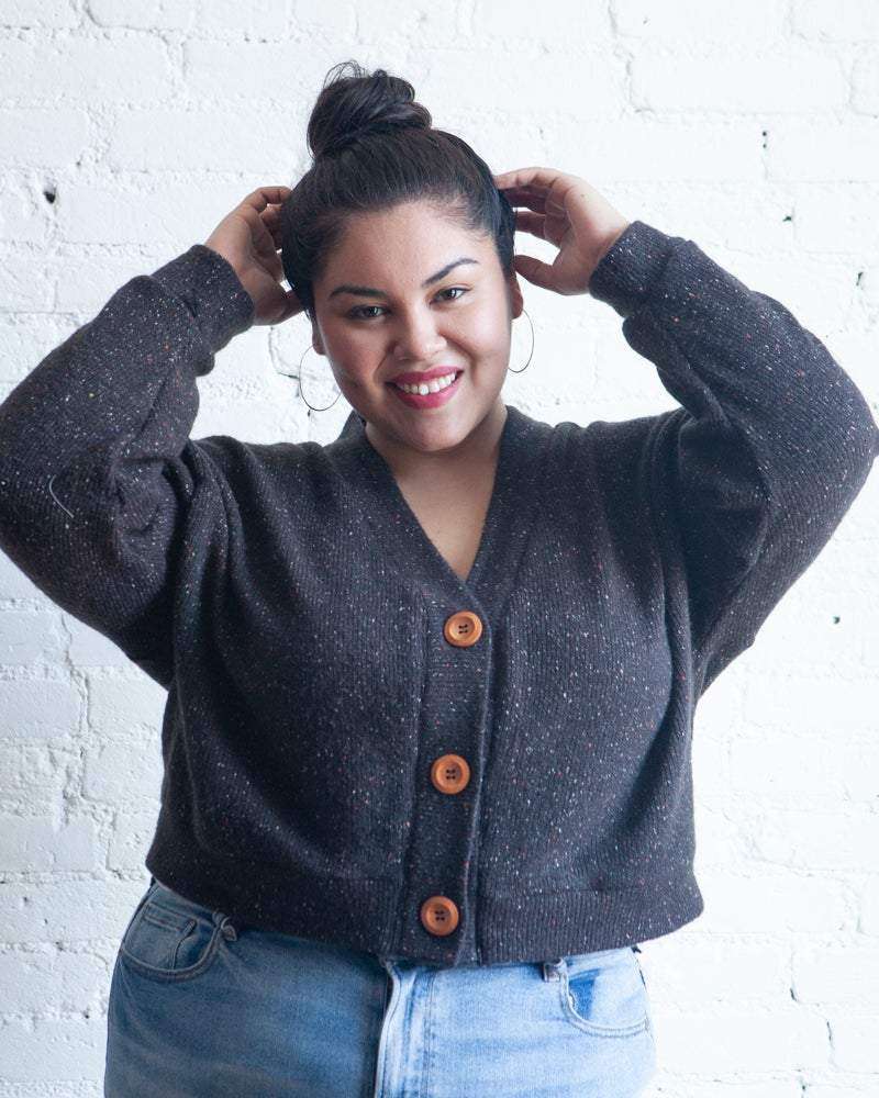 Marlo Sweater Plus Size Sewing Pattern–Frankie Rose Fabrics