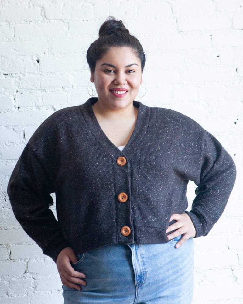 Marlo Sweater Plus Size Sewing Pattern–Frankie Rose Fabrics